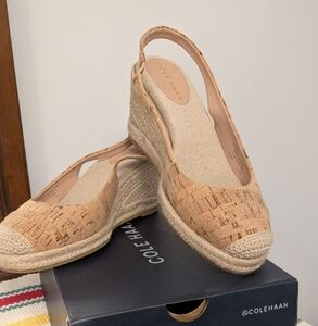 Cole Haan Cloudfeet  Espadrille wedge 80mm